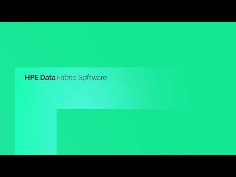 HPE Data Fabric Software - Technical Demo