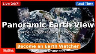 🌍 Planet Cam 24/7: Watch Earth Live — Hurricanes, Storms & Extreme Weather screenshot 1