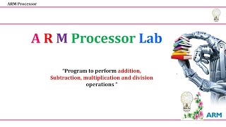 Basic operations (Addition, Subtraction, Multiplication, Division) LPC 1768 ARM Assembly Program