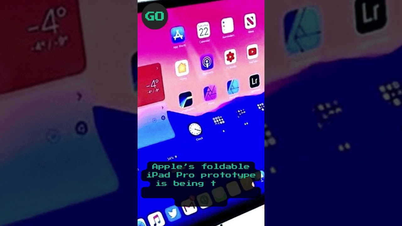 Apple’s foldable iPad Pro prototype is being tested with under display Face ID