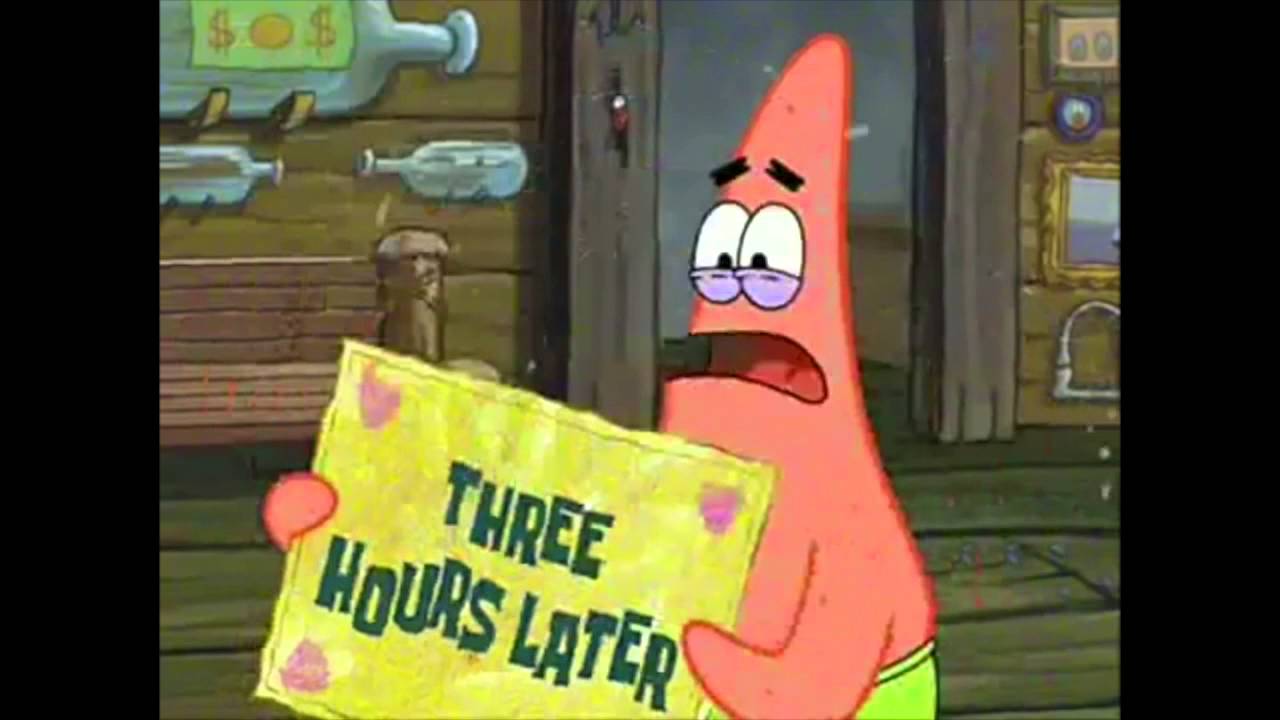 Three Hours Later Patrick (Time Cards 23) YouTube