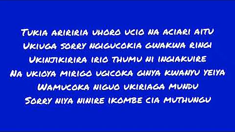 Salim Junior.. Githioro wa Ngurai