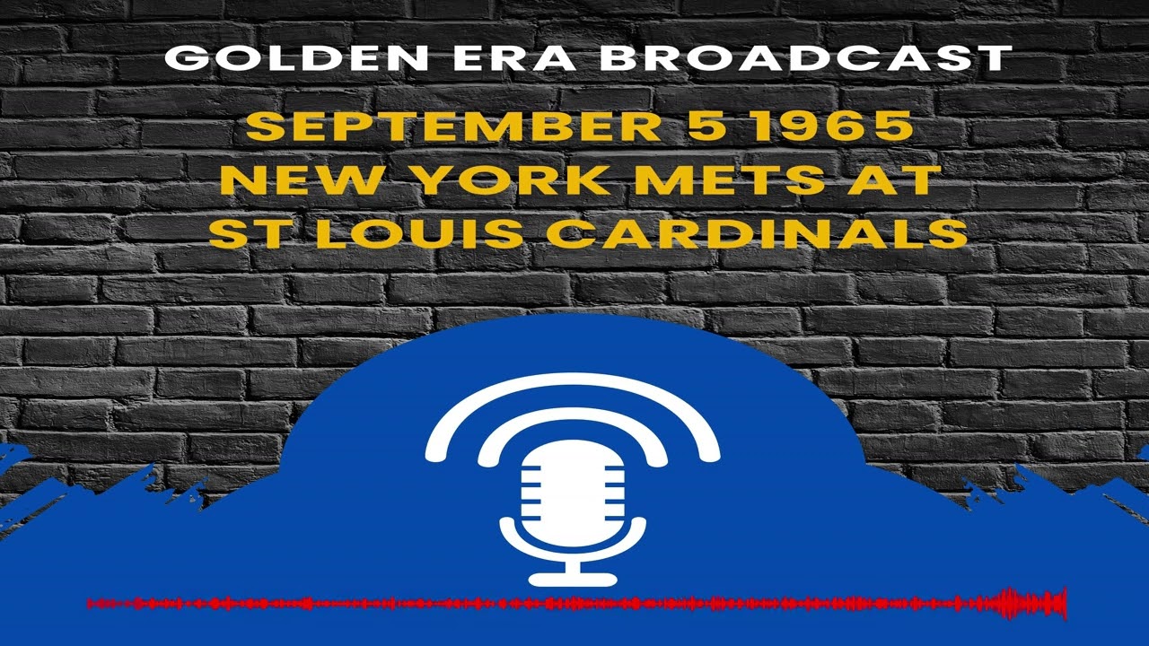 September 5 1965 New York Mets at St Louis Cardinals