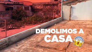 DIÁRIO DE REFORMA #3 - DEMOLIÇÃO DA CASA DOS FUNDOS - CASA OLIVEIRA