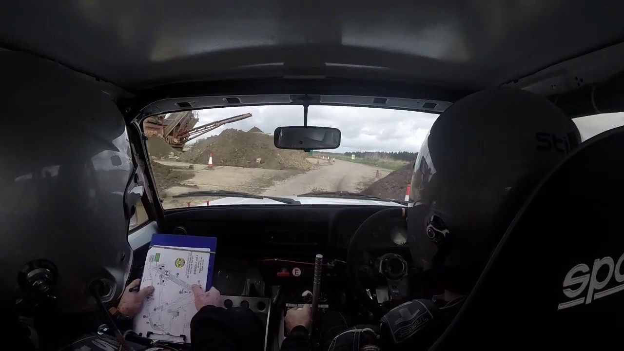 Get it sideways 2017 stage 3 Mk2 Escort car 34 Dean Davies & Lewis Mason