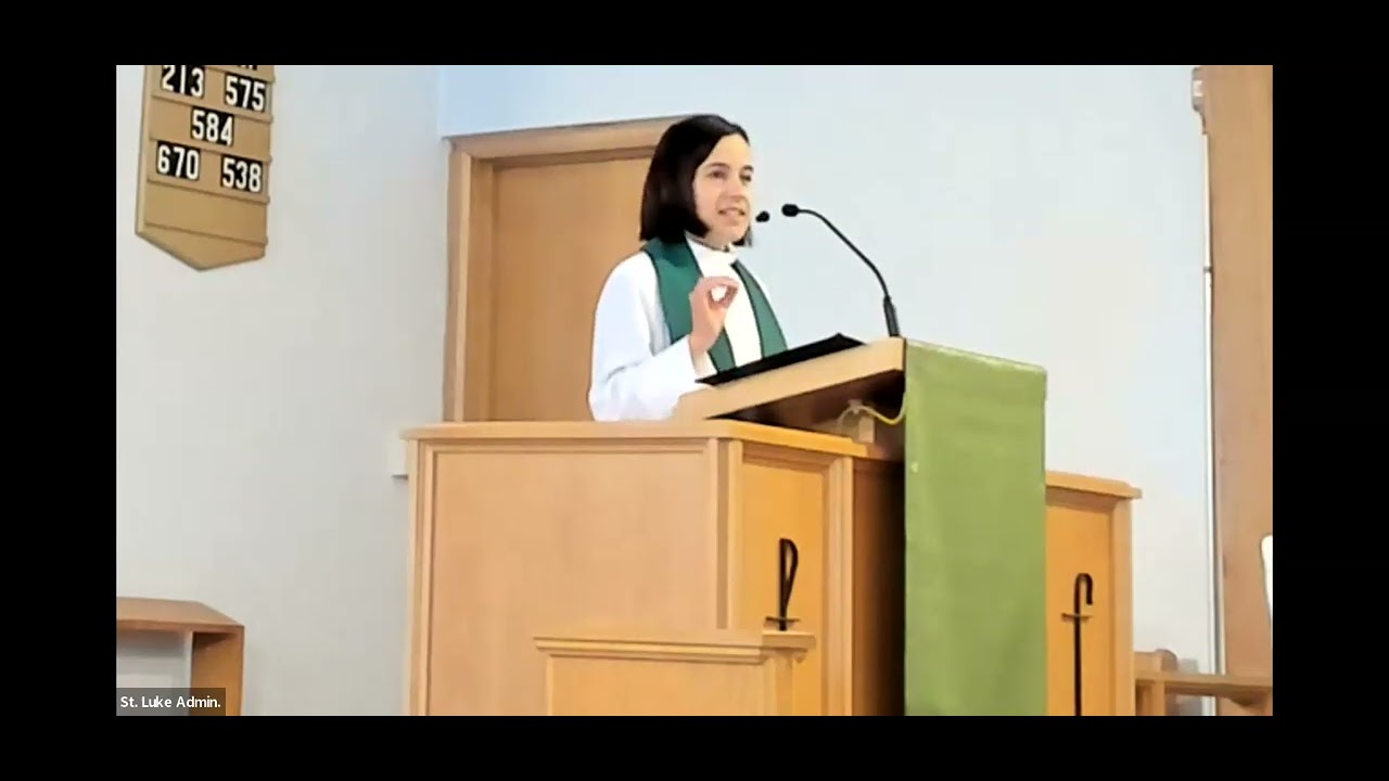 Gospel and sermon for July 7, 2024.