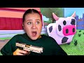 I Have To KILL AMIMALS, To Win The ROBLOX Game!
