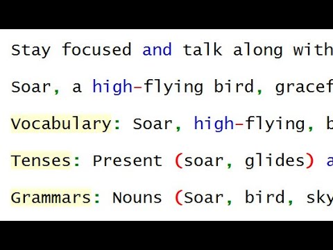 ვიდეო: როგორ გამოვიყენოთ მაღალი მფრინავი წინადადებაში?