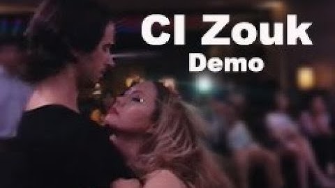 CI Zouk Fusion demo by Jeremy Hale & Lesley Tam | Yin Bar, Beijing | Aug 2018