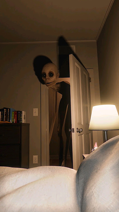 You're not allowed in my room! #horror #shorts #scary #monster