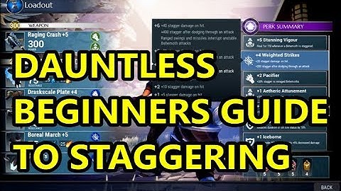 Dauntless - Staggering Guide with Beginner Hammer and Cells