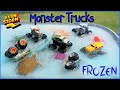 Monster Truck Monday : Frozen Monster Jam Hot Wheels Mighty Minis Monster Trucks