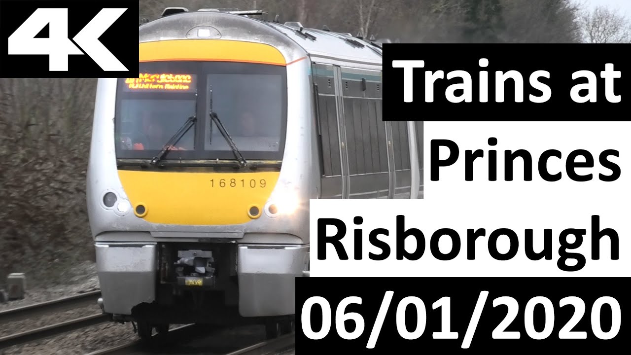 Trains at Princes Risborough (CML) 06/01/2020