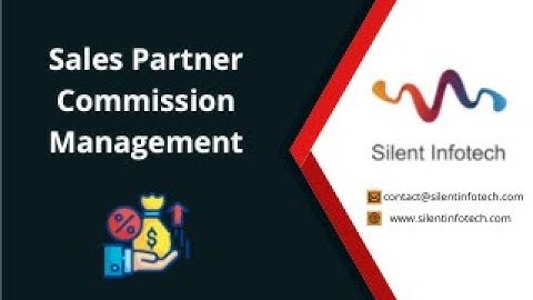 Sales Partner Commission Management App in Odoo