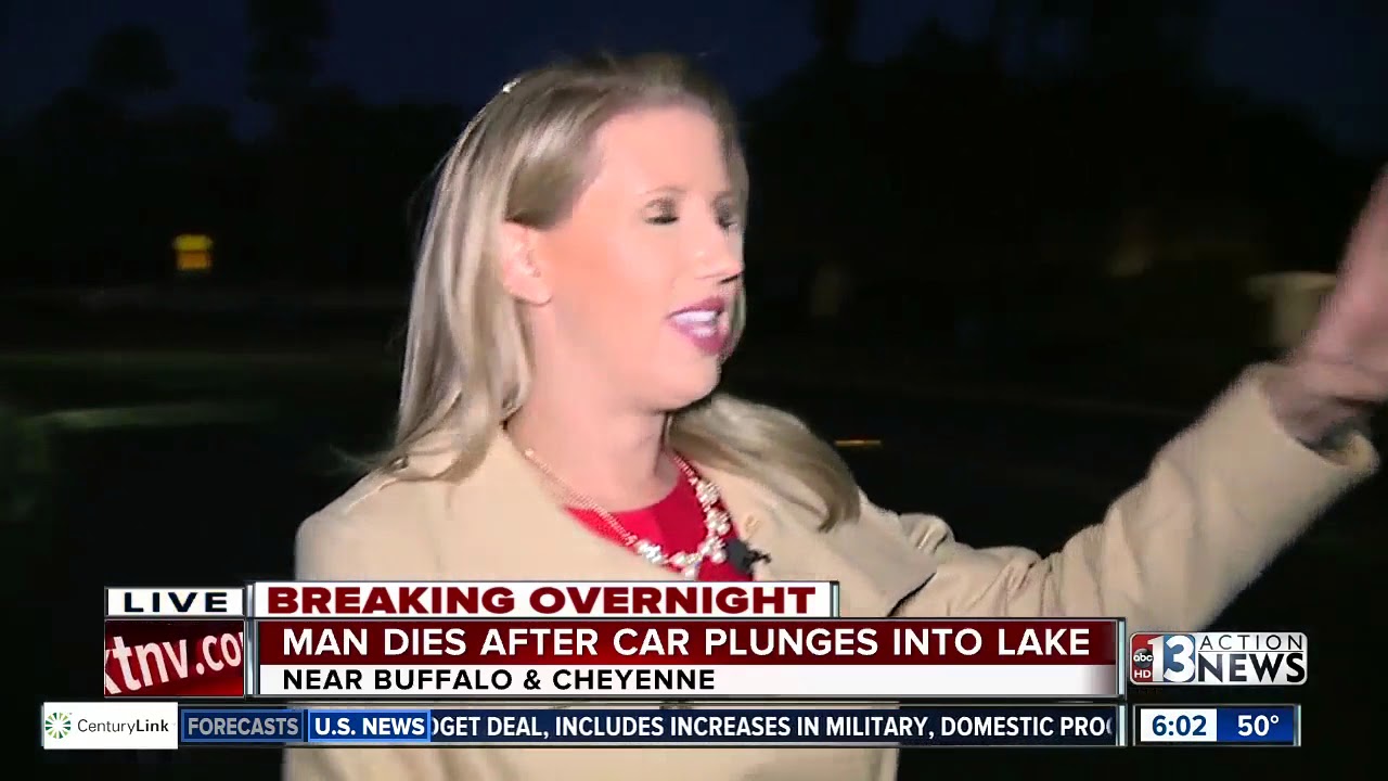Man dies after crashing car into lake - YouTube