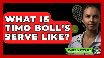 What Is Timo Boll