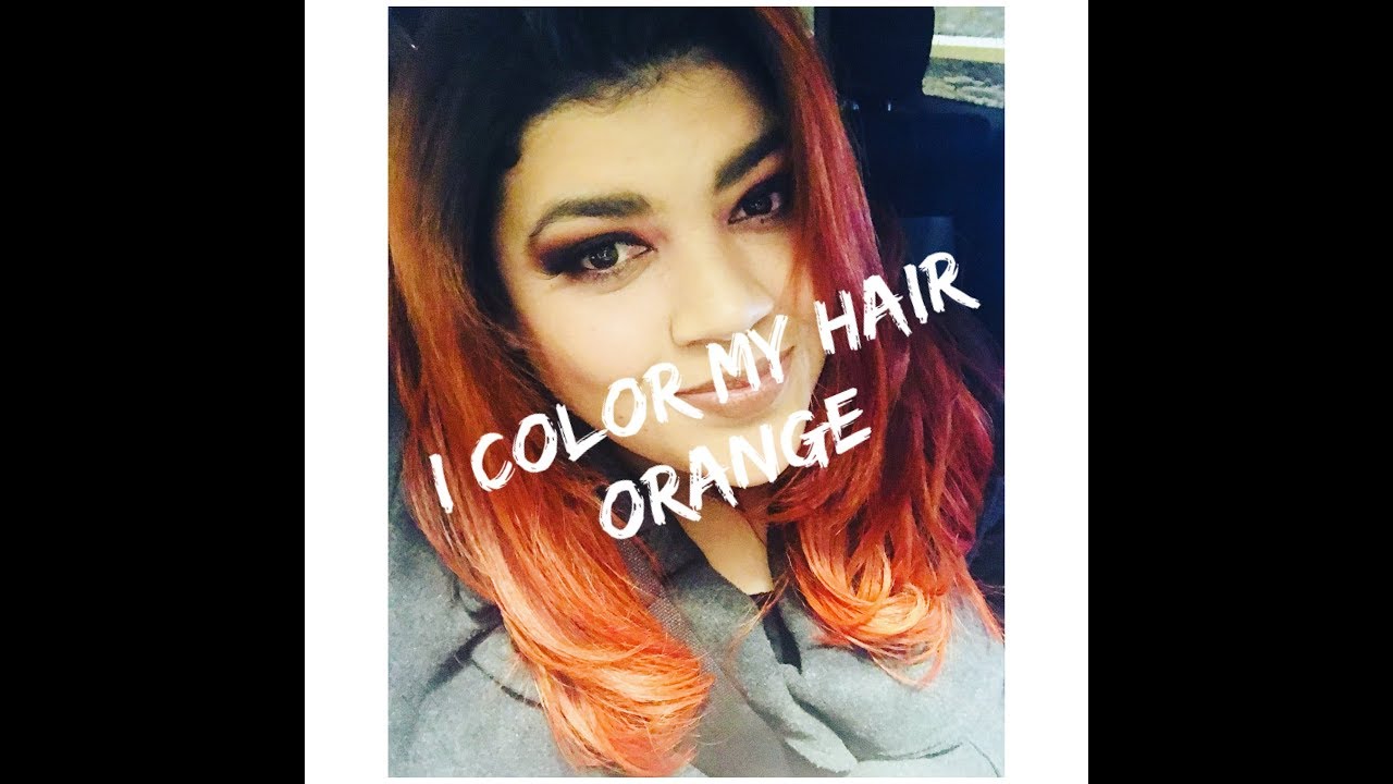How to Achieve the Perfect Orange and Black Hair Color - wide 4