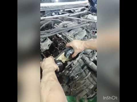 замена цепи грм n46