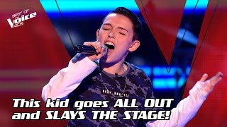 Ciaran sings 'Sax' by Fleur East The Voice Stage #23