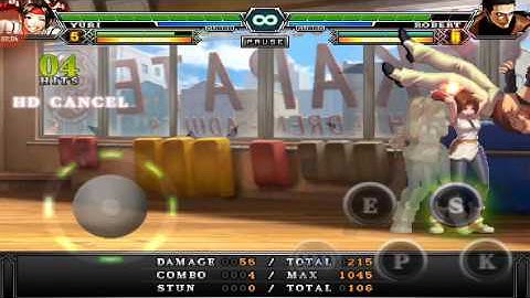 the king of fighters 2012 yuri combo video