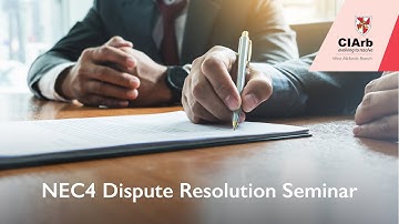 NEC4 Dispute Resolution Seminar