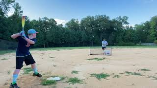 Sunday night BP sesh at “The Sandlot” with 2017 CF Zen -5 and Hype Fire -5