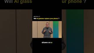 Google's Audio Glasses: AI in Your Ear #shorts