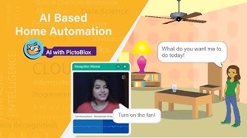 Make Home Automation With Voice Commands Using Speech Recognition in PictoBlox | AI and ML Projects