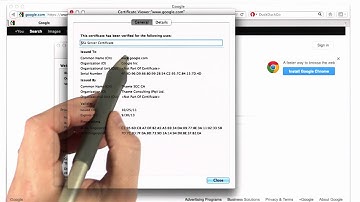 Looking At A Certificate - Applied Cryptography