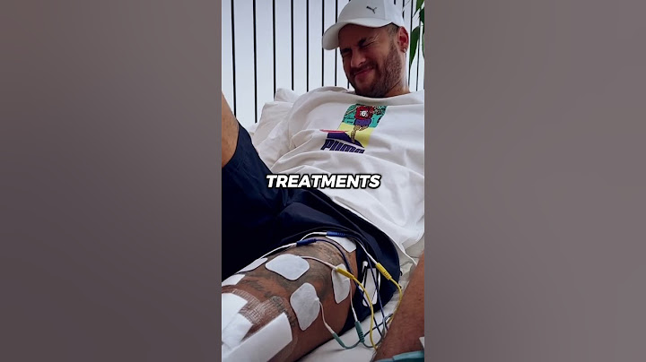 NEYMAR CAN'T GET DOWN ON BOTH KNEES AFTER ALL THE ACL INJURIES HE'S SUFFERED 😳😭 HIS LEFT KNEE 💔