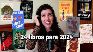 24 libros (y sagas) para leer en 2024 *una lista tbr muy ambiciosa*