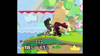 platform rtc - dash attack up air knee