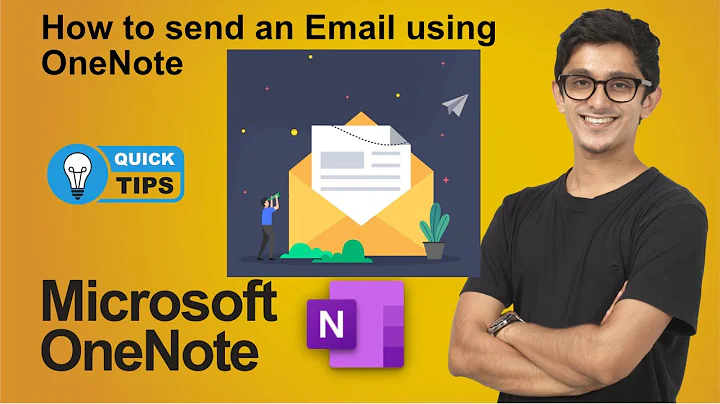 How to send an email using OneNote | OneNote Emails | Email in OneNote | OneNote Page Mails