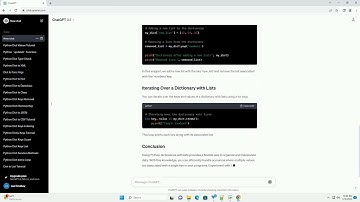 python dict with list