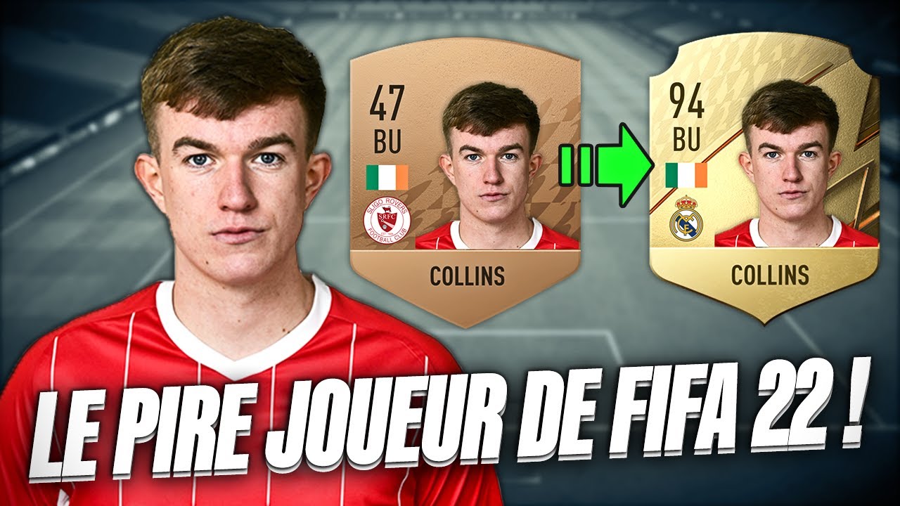 Je fais progresser le PIRE JOUEUR de FIFA 22 pour en faire le MEILLEUR