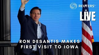LIVE: Florida Governor Ron DeSantis speaks in Iowa as he mulls a presidential bid