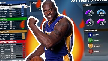 SHAQ Build In Nba 2k20 ! BEST CENTER In The Game