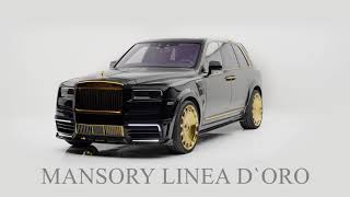 MANSORY Linea D`ORO based on Rolls Royce Cullinan