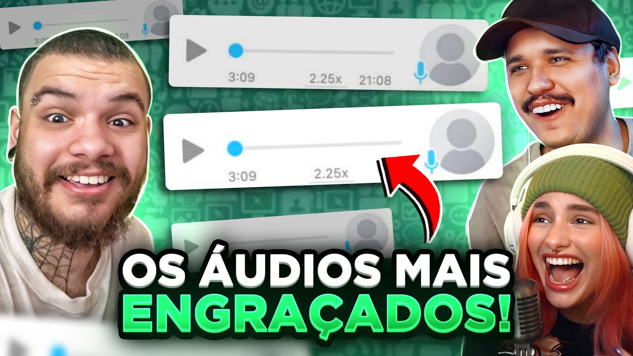 OS MELHORES ÁUDIOS DO WHATSAPP