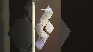 Артикул WB: WW110400#зеркальныенаклейки#наклейкинастену#настенныенаклейки #интерьер #дизайн #shorts