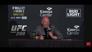 Dana White on Joshua vs Ngannou