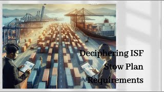 Deciphering ISF Stow Plan Requirements