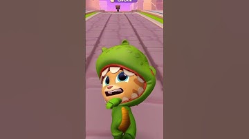 Talking Tom Time Rush - New Ultimate Lava Reactions - All Characters Turn In Lava World #Shorts #New