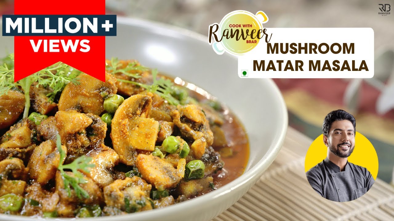 Easy Mushroom Matar Mushroom Masala