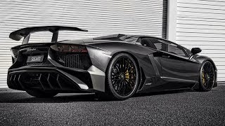 CRAZY LOUD FI Exhaust Lamborghini Aventador SV // BRUTAL TAKEOFFS AND DOWNSHIFTS