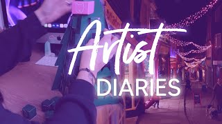 ✨ ARTIST DIARIES ✨ Getting a little bit festive