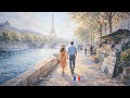 Paris Street Chanson – Seine River Walks & French Waltz 🇫🇷