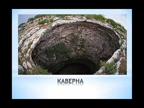 Карстовые процессы и формы рельефа