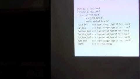 Boris Kolpackov: Parsing C++ with GCC plugins