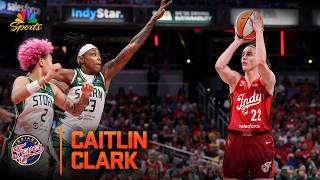 Highlights: Caitlin Clark drops 45 points, reaches 200 career 3-pointers | WNBA on NBC | 07/17/26
